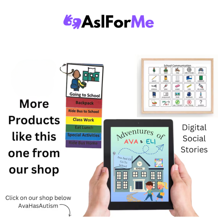 Printable Basic ASL Sign Language Board for Kids | PDF Digital Download