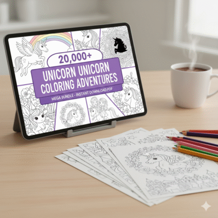 unicorn coloring pages​