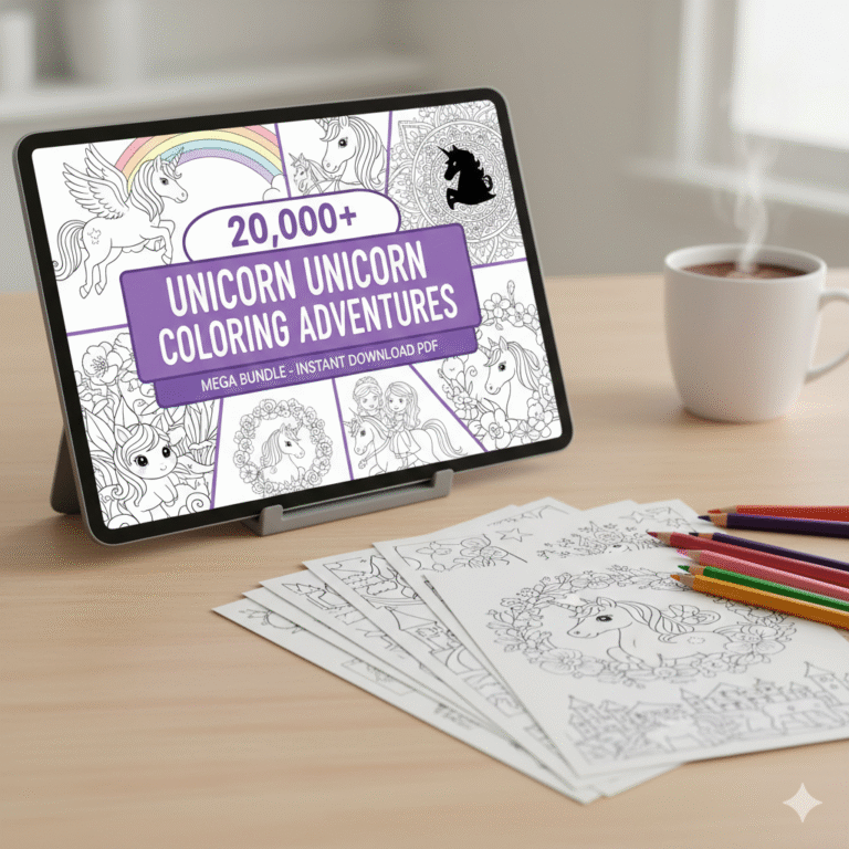 unicorn coloring pages​