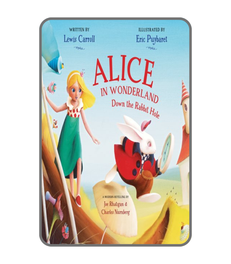 Alice in Wonderland Book – Down the Rabbit Hole Adventure