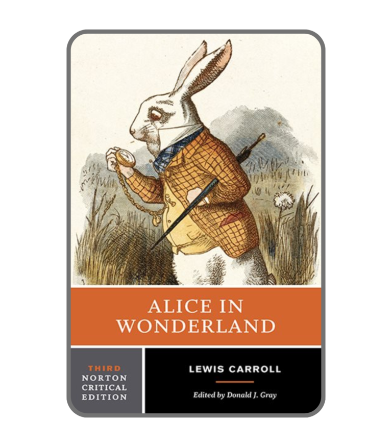 alice in wonderland book norton critical edition cover classic literature