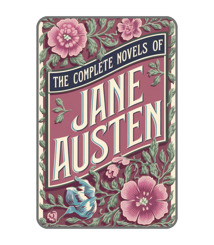 complete jane austen novels classic literature collector book